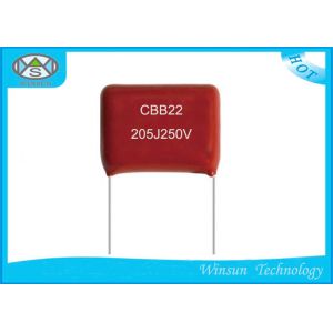 Pulse Metallized Polyester Film Capacitor CBB22 2 Microfarad Polypropylene