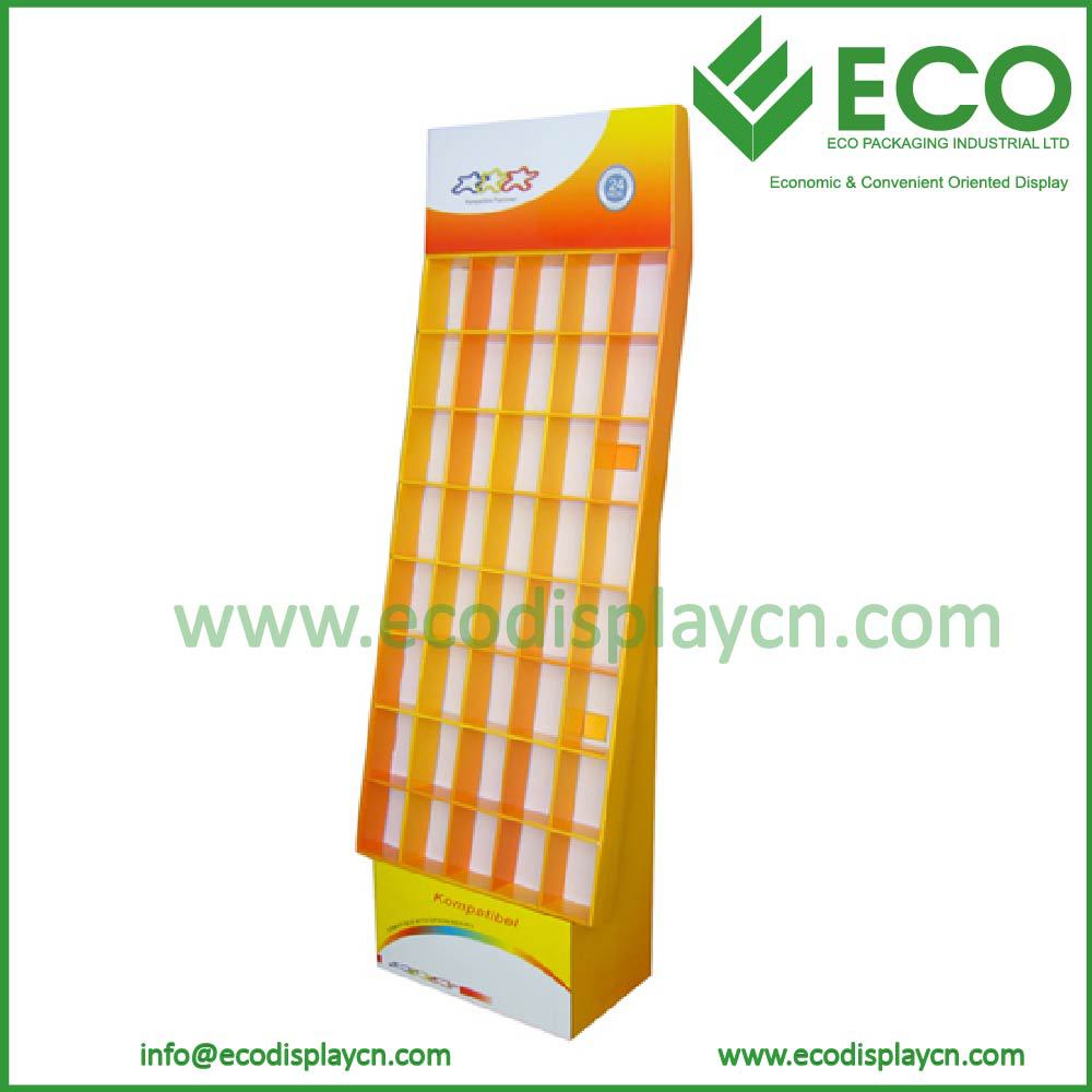 Cardboard Floor Display Stand, Mobile Phones Display Rack