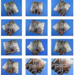 8layers of 2nd order HDI High Frequency PCB Made on ISOLA370HR with White