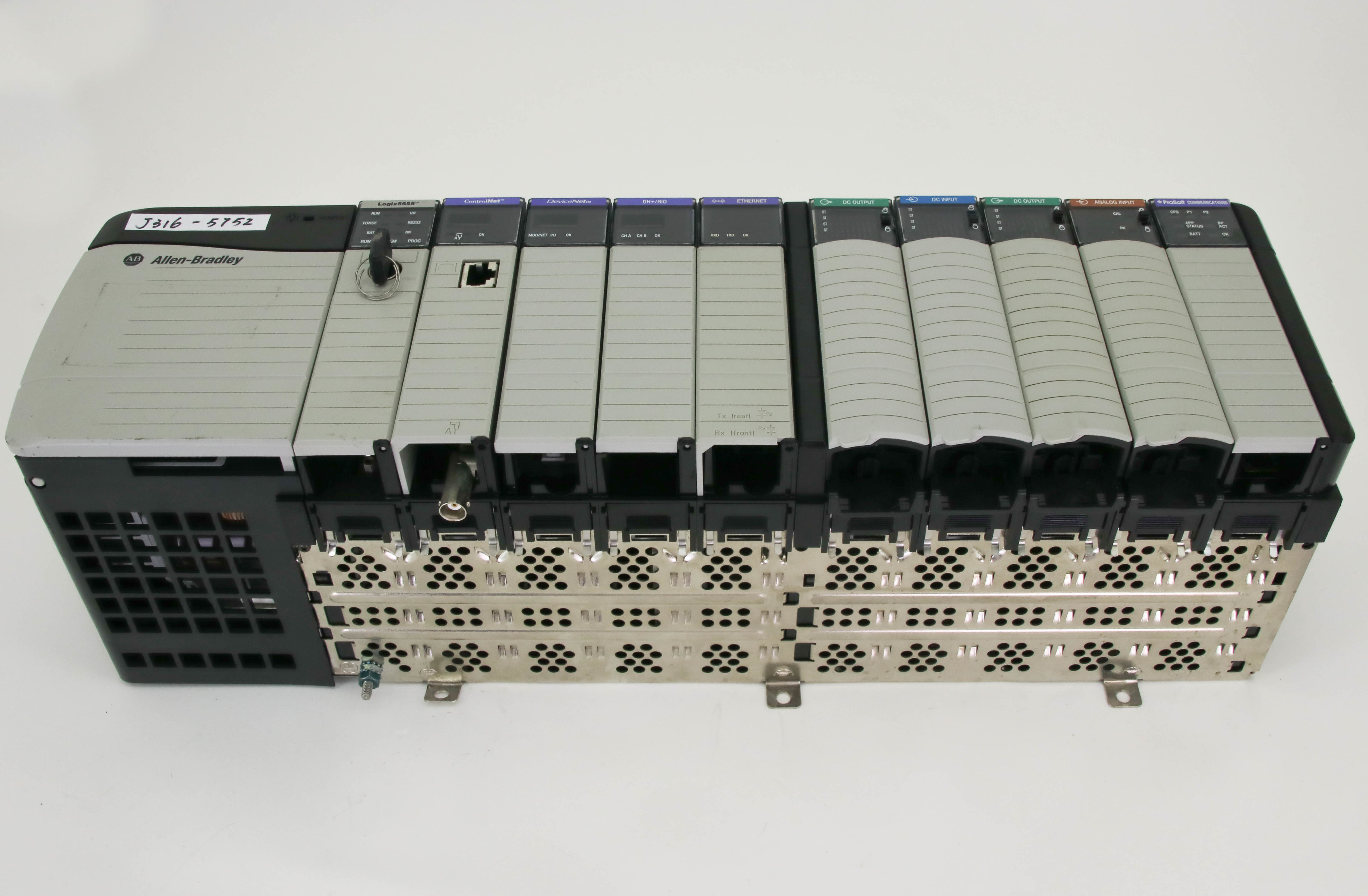 1756-A10 ControlLogix Chassis ALLEN BRADLEY Mounts In The ControlLogix Rack