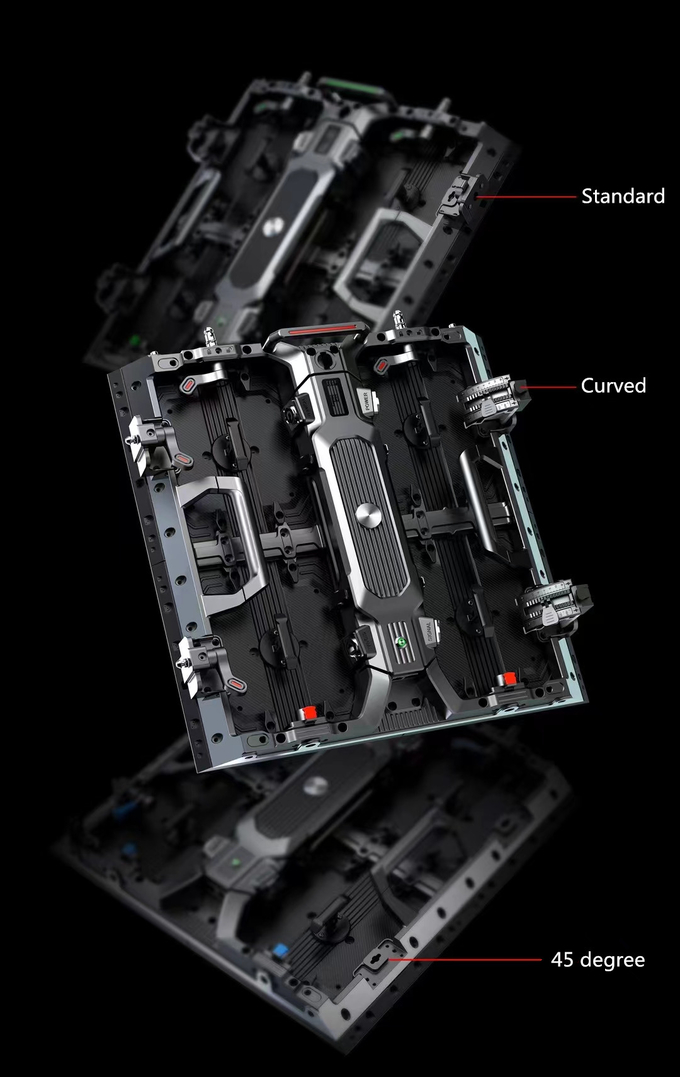 16 Bits Stage Rental LED Display SMD P2.6mm P2.9mm 500x500mm Outdoor LED Panel 1