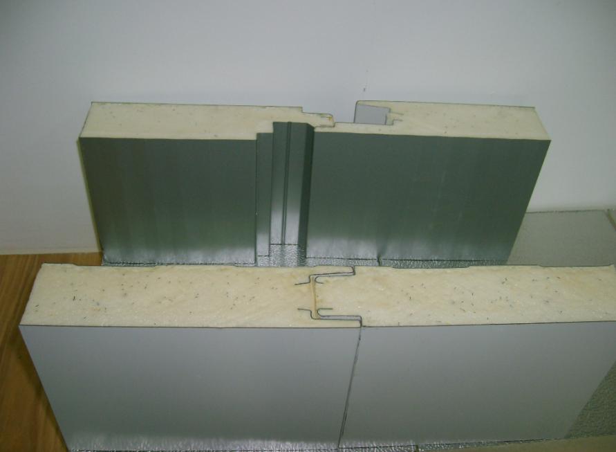 2+2 Type Discontinuous PU Sandwich Panel Roof Production Line For 40-200mm
