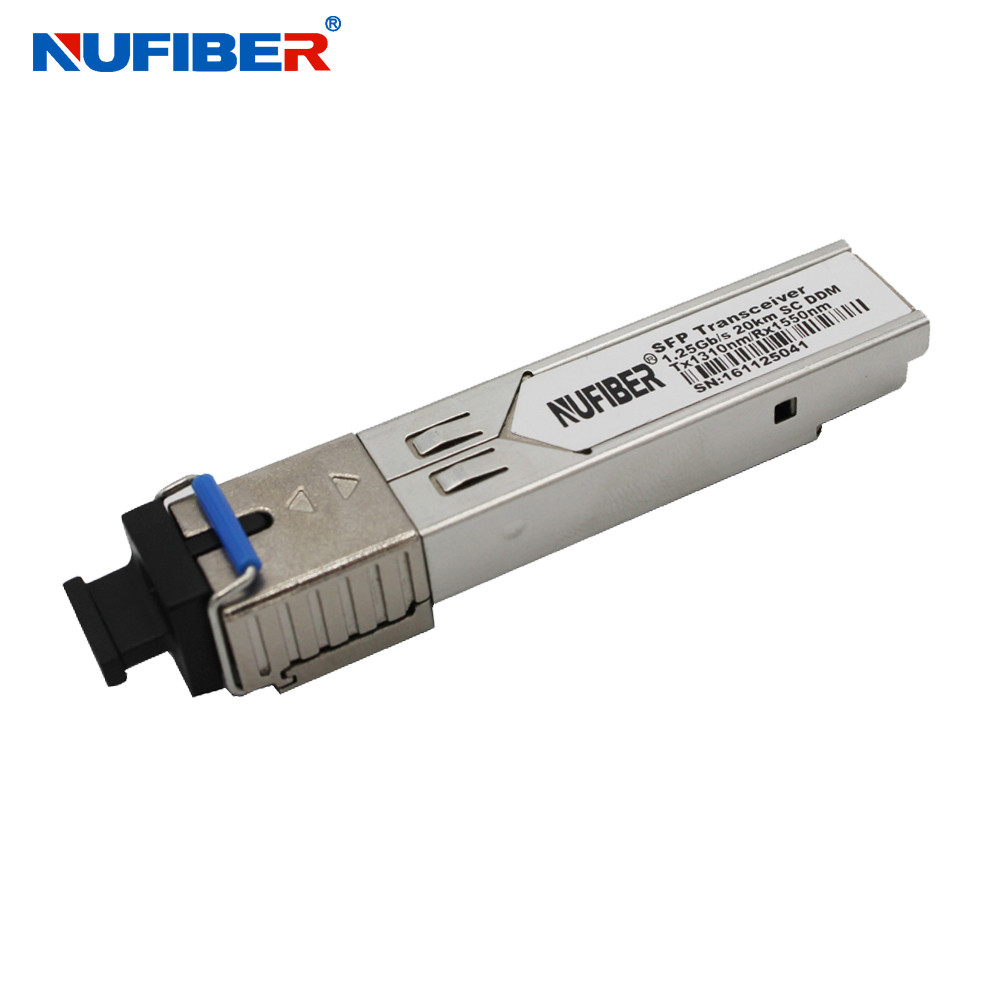 1.25G 20km Bidi SC 1310nm 1550nm SFP Optical Module