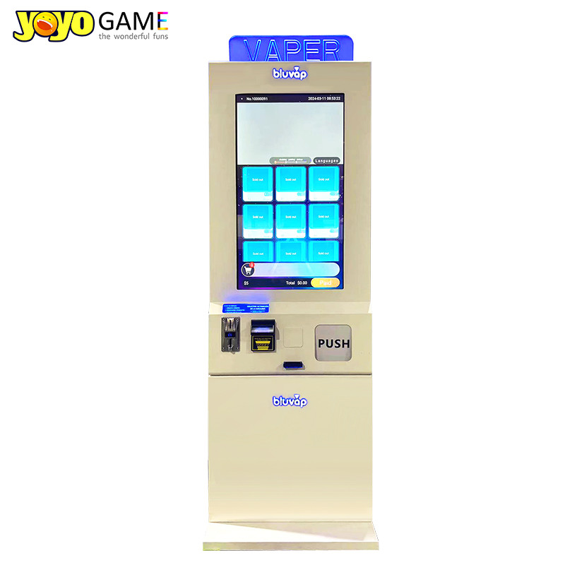 24 Hours Self Service Lipsticks Vending Machines Stand Alone With 32" Digital Touch Screen