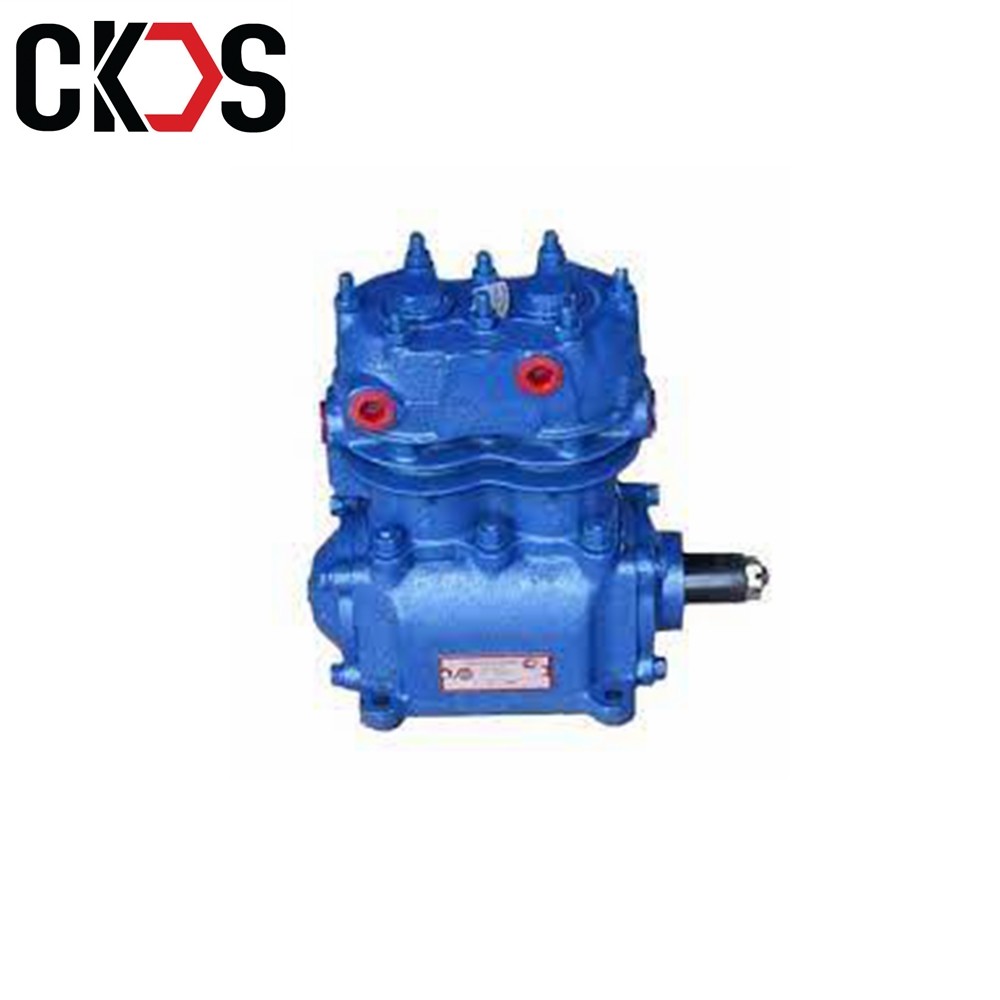Blue Two Cylinder Truck Air Brake Compressor 540-3509015