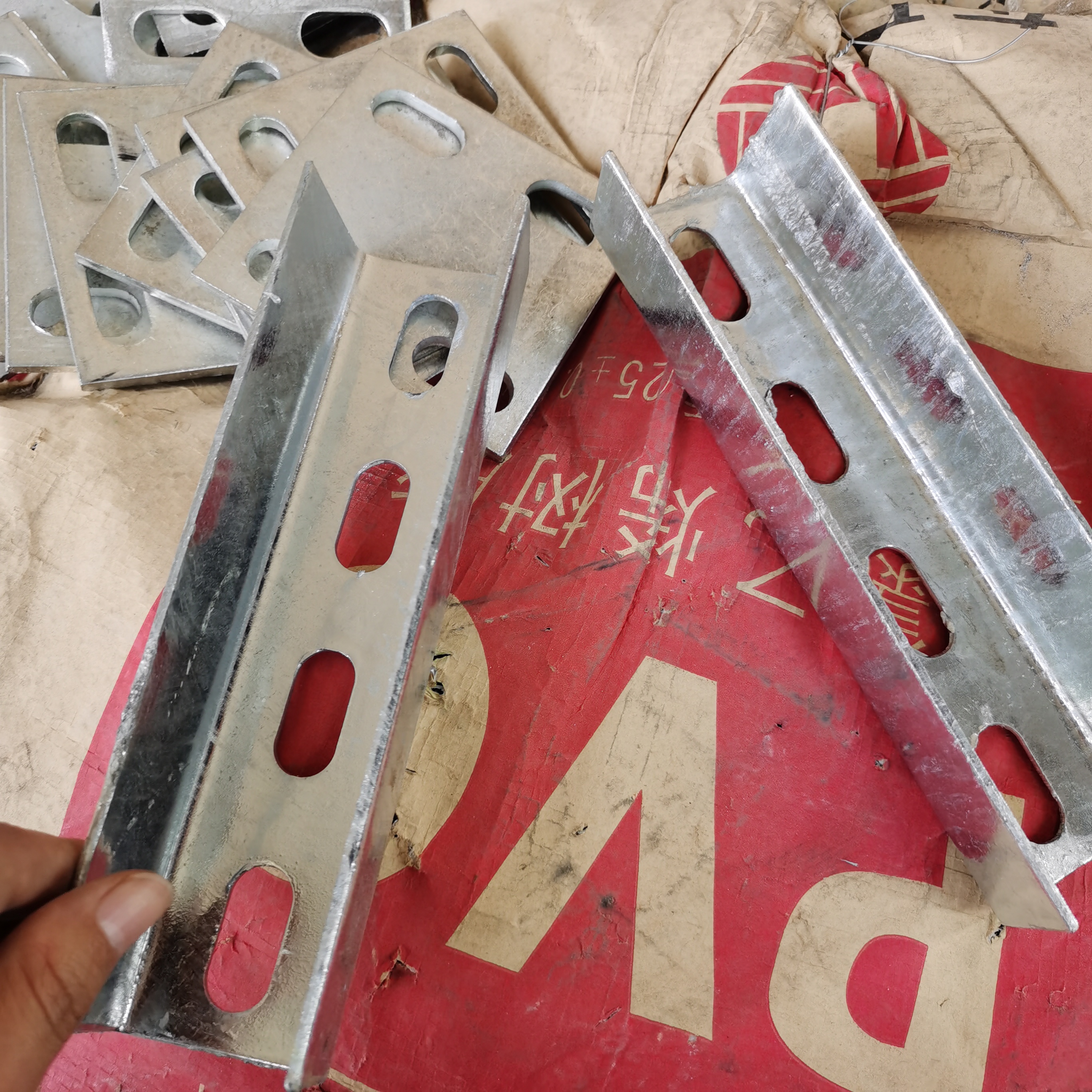 Galvanized Steel C U Type Solar Panel Bracket for Roof/Ground Solar Mounting System