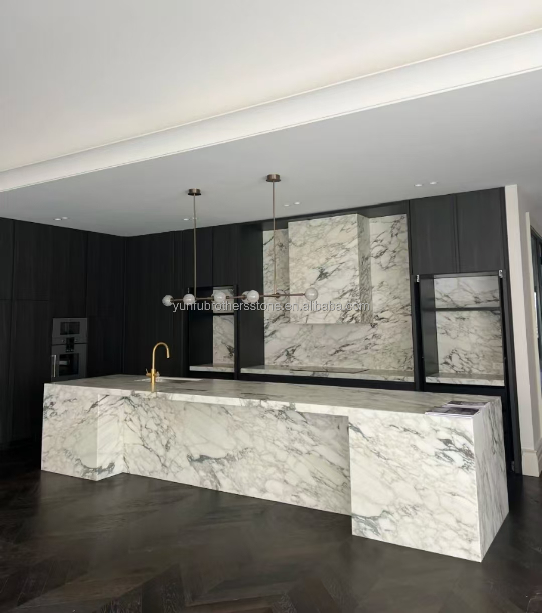 Polished Beautiful Paonazzo Marble Stone for Hotel Kitchen Countertop Decoration