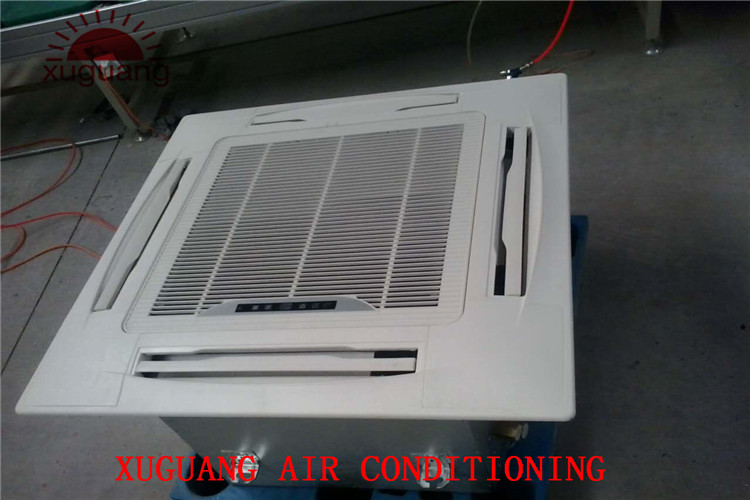 Heating And Cooling Central Hydronic Cassette Fan Coil Units FCU 4 Way