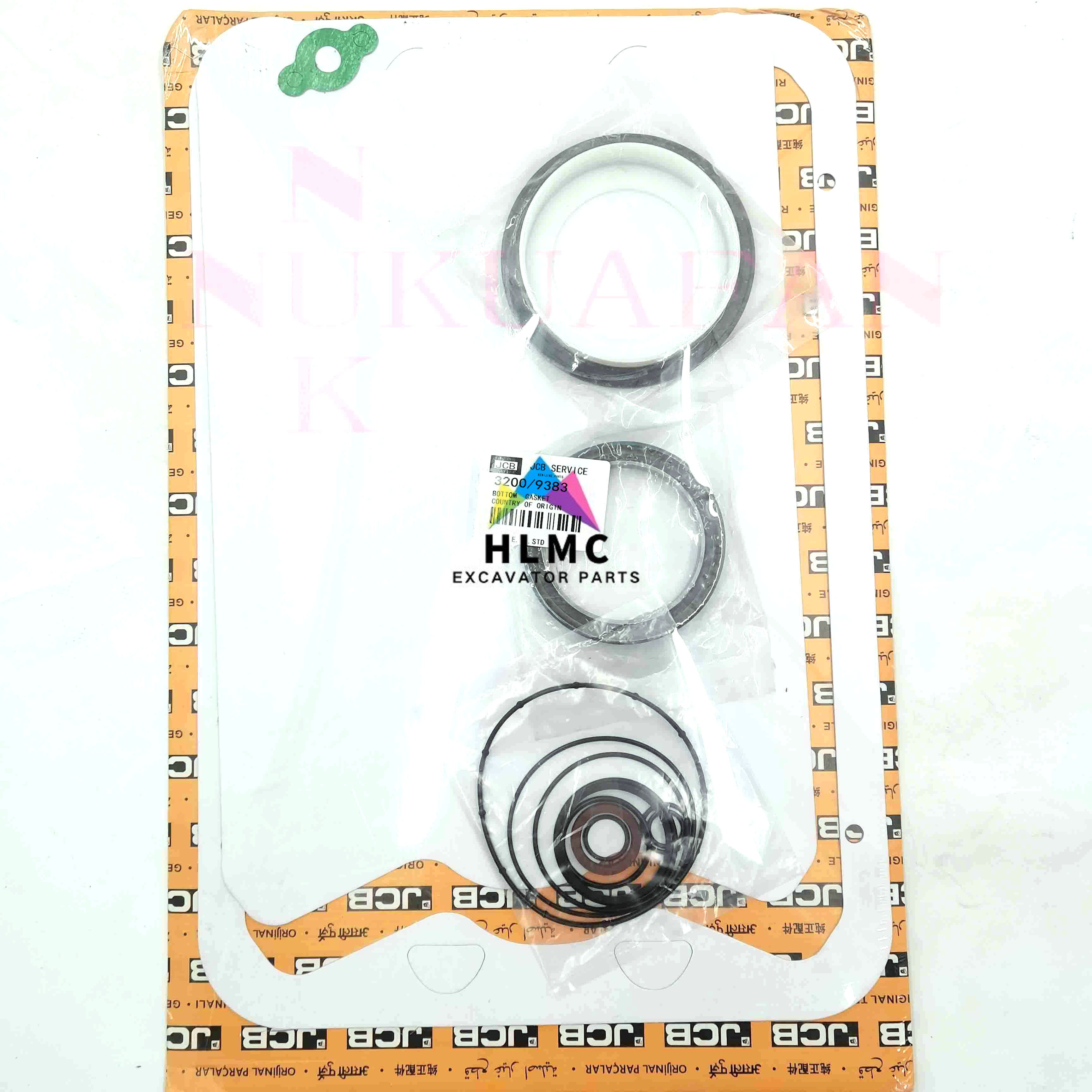 3200-9217 Construction Machinery Spare Parts Jessibo Engine JCB444 Cylinder Head Gasket Complete Kit