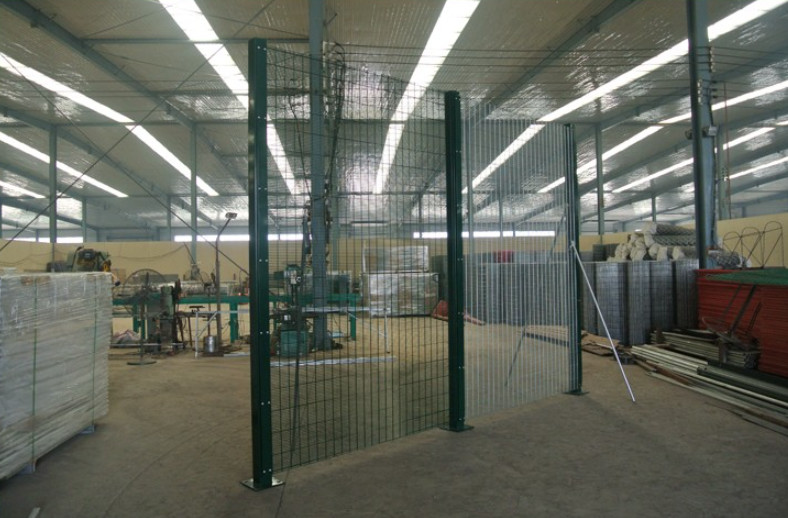 5ft / 6ft Height Pvc Coated Airport 358 Anti Climb Fence