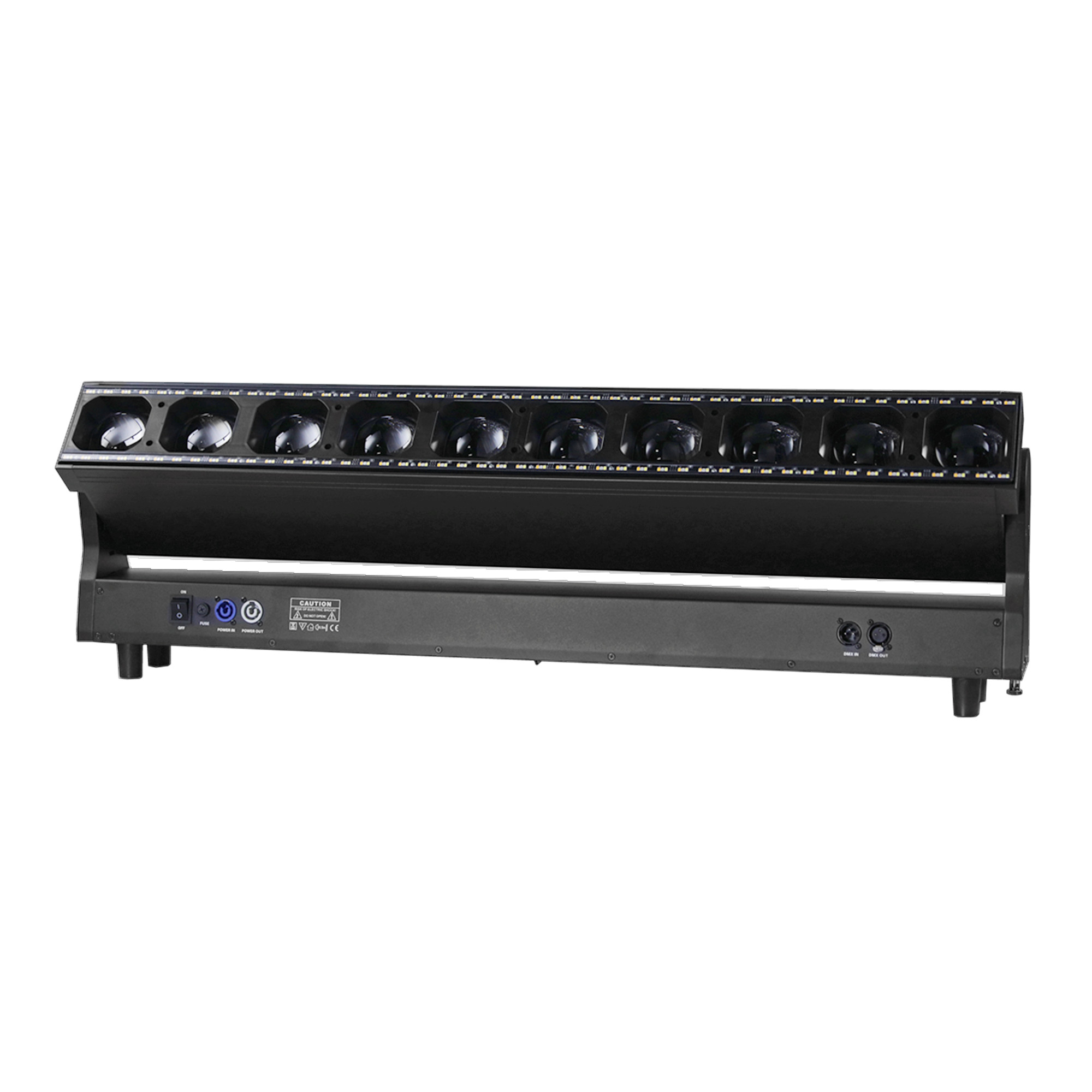10pcs 60w Rgbw 4in1 Led Pixel Bar Dmx Zoom Matrix Stage Wash Beam Moving Head Strobe Bar Lights For Dj Nightclub Events