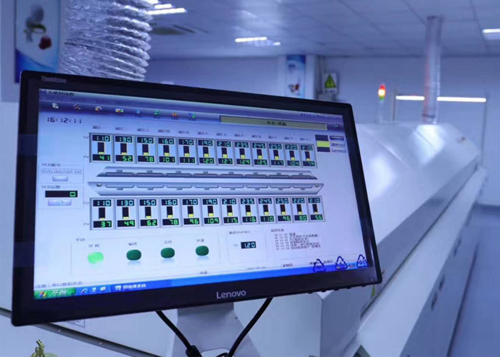 LED Production Solder Reflow Oven , Energy Saving Reflow Soldering System