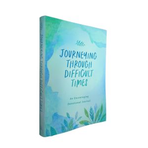 Journeying Through Difficult Times Softcover Christian Journal With Matte