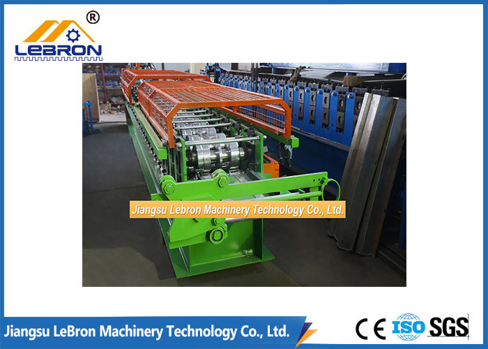 Quenched Gutter Rolling Machine , Panasonic PLC Seamless Gutter Machine