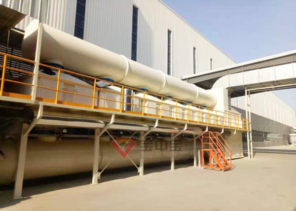 100000m3/h Exhaust Gas Activated Carbon VOCs Treatment System Environmental