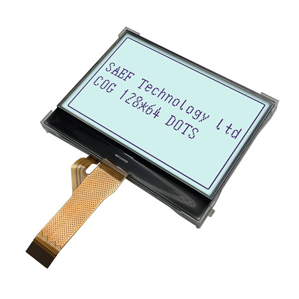 China Monochrome Graphic LCD Display Module 128x64 ST7565R FSTN Positive COG Display