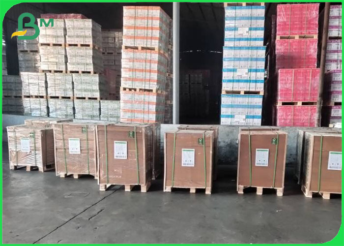 31" * 43" 350G 400G Brown Kraft Paper Sheet For Packing Box FDA & FSC