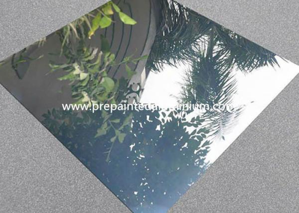 Mirror Finish Reflective Aluminum Sheet , 1.50mm Thickness Aluminium Reflector