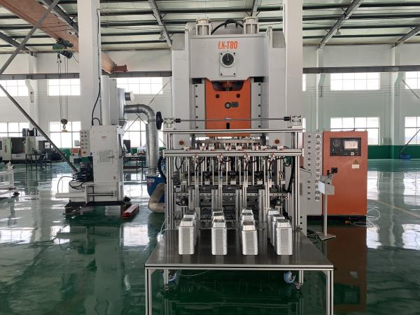 380V 50HZ 3 Phases Aluminium Foil Pan Making Machine With 0.025mm - 0.200mm