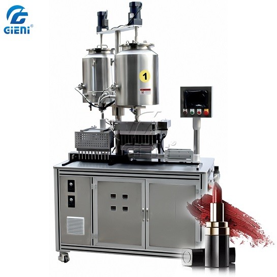 10 Nozzles Lipstick Filling Machine