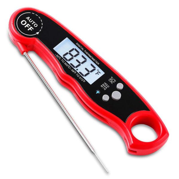 Sugar Instant Digital Food Thermometer Probe Stainless Steel Kitchen -20C 150C