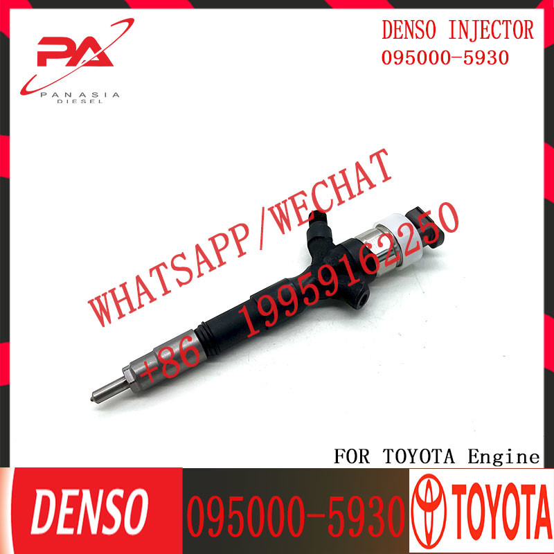 Fast dispatch 095000-593# 095000-5931 Common Rail Fuel Injector 095000-5930 For Toyota Hiace Hilux
