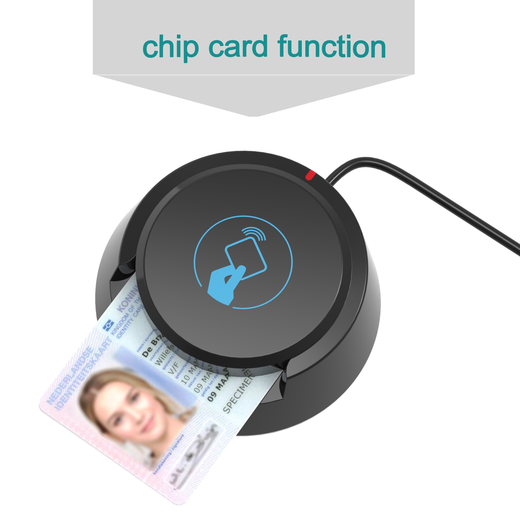 Multi-function Card Reader NFC Rfid Contactless Smart Chip Card Reader/Writer