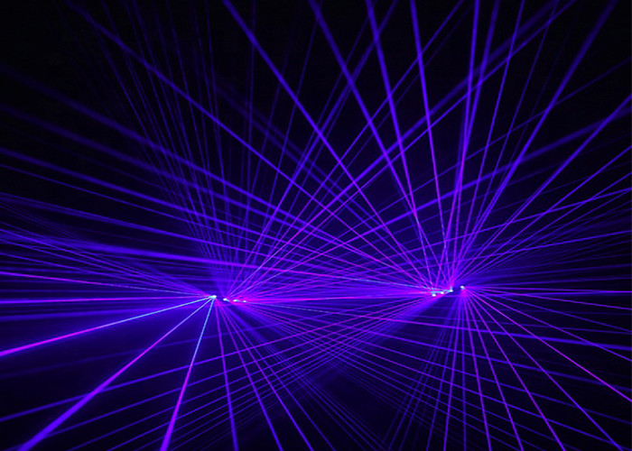 Blue Beam Gloves Disco Laser Lights 450nm Nylon Material For Festival