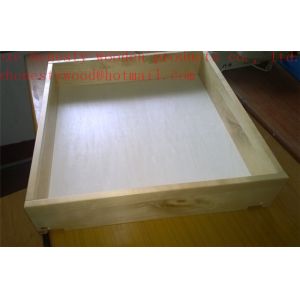 Birch solid wood dovetail drawer components with UV coat drawer box drawer front