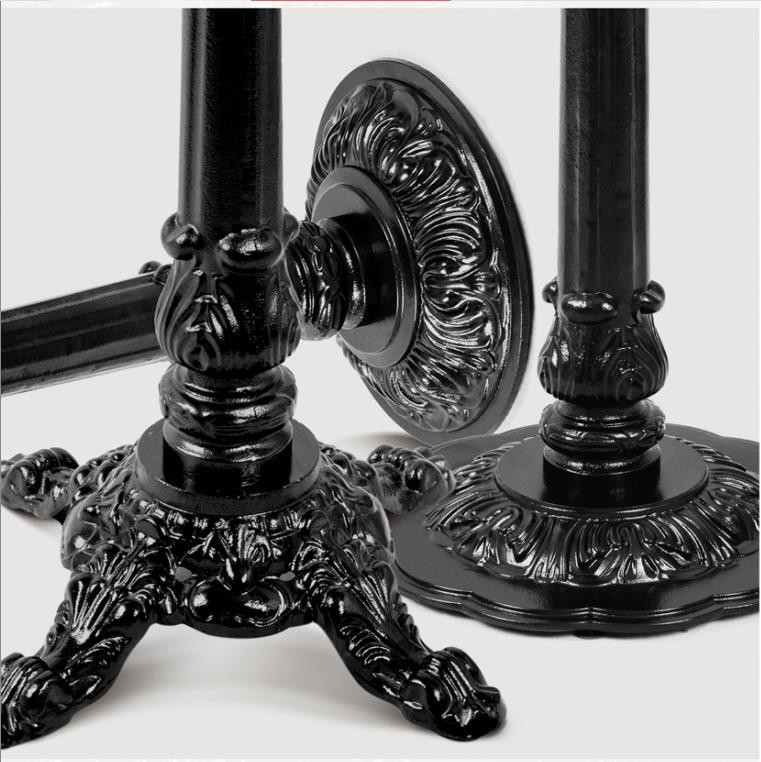Antique Design Coffee Table Base Cast Iron Materials Commercial Furniture