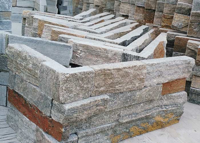 Natural stone Yellow or gray or green Slate Culture Stonecorner stone