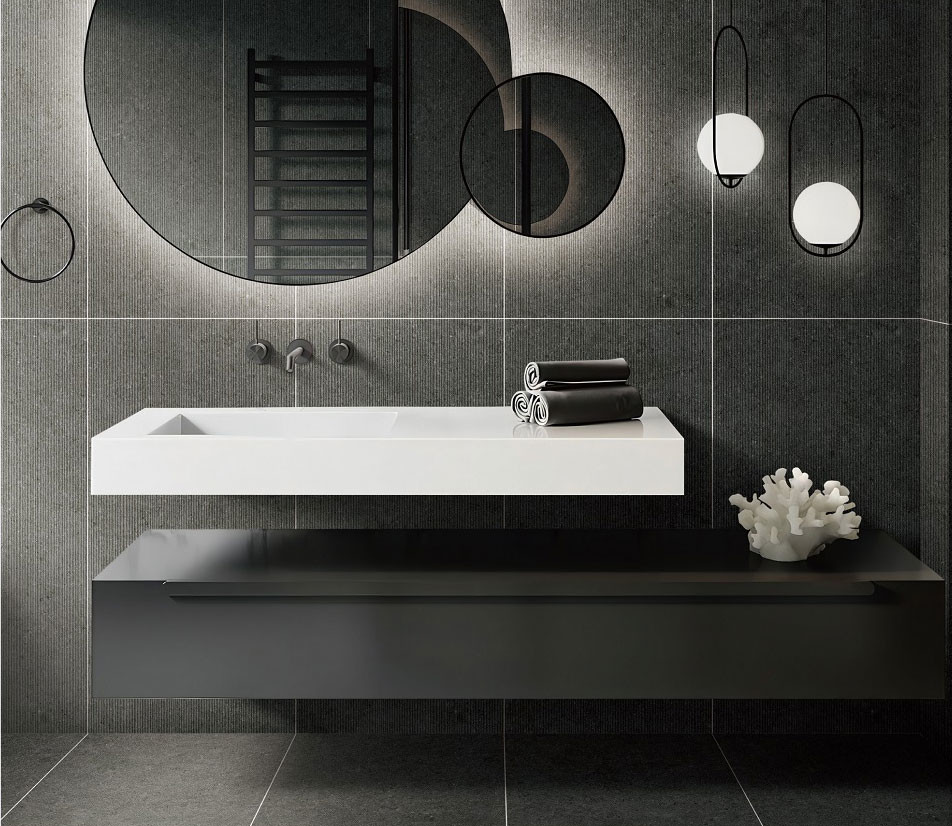 Kitchen 1200x600mm Inside Wall Durable Soft Glazed Porcelain Tile For Bathroom