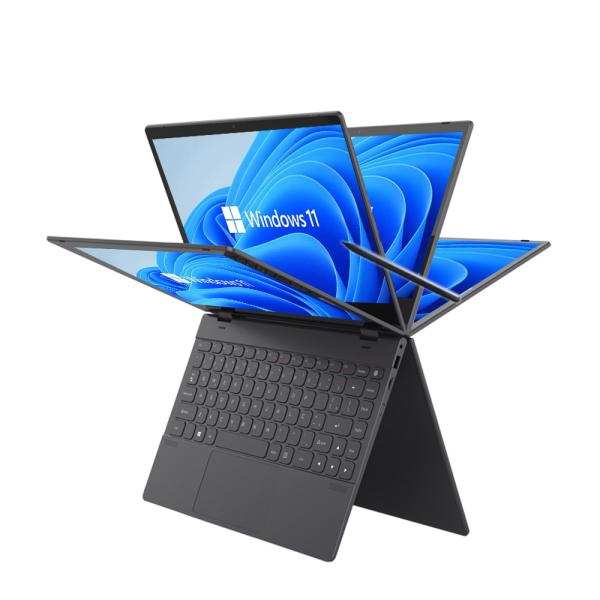 OEM 14 Inch Notebook Touch Screen Laptop 360 Degree Turn Over I7 1165G7 512GB