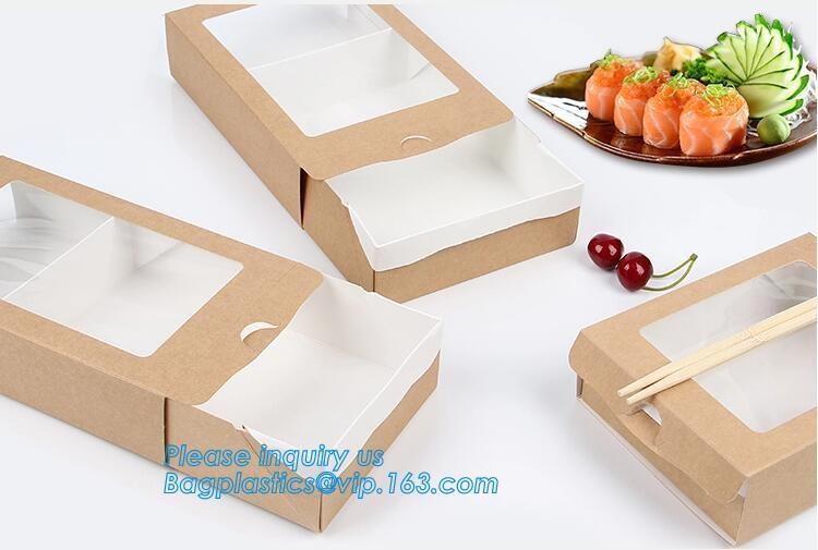 Wholesale custom Paper Cookies packing Cake Box with PVC window,Wholesale Plastic Square Birthday Wedding Packaging Clea