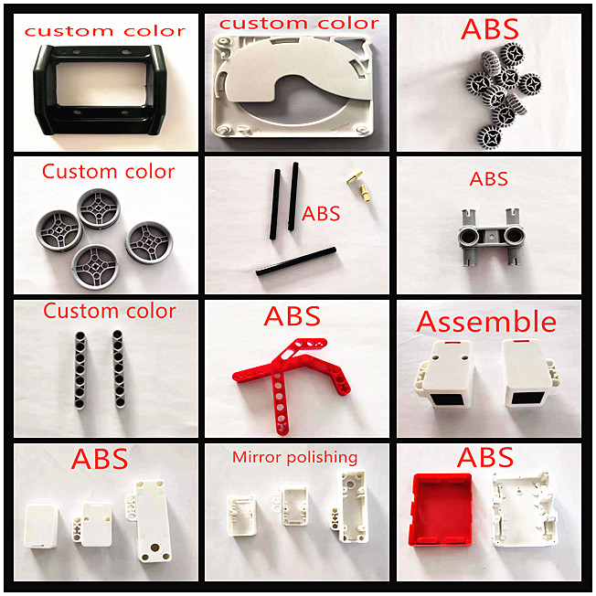 Custom Color Plastic Injection Mould Clamps with Custom Made Design and ABS/PA66/PP/PC/PMMA/PSU/PCTG/TPE/TPU/PBT Material