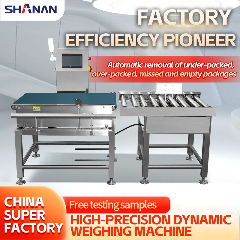 Multi Weight Sorting Zones Conveyor Check Weigher IP67 Waterproof