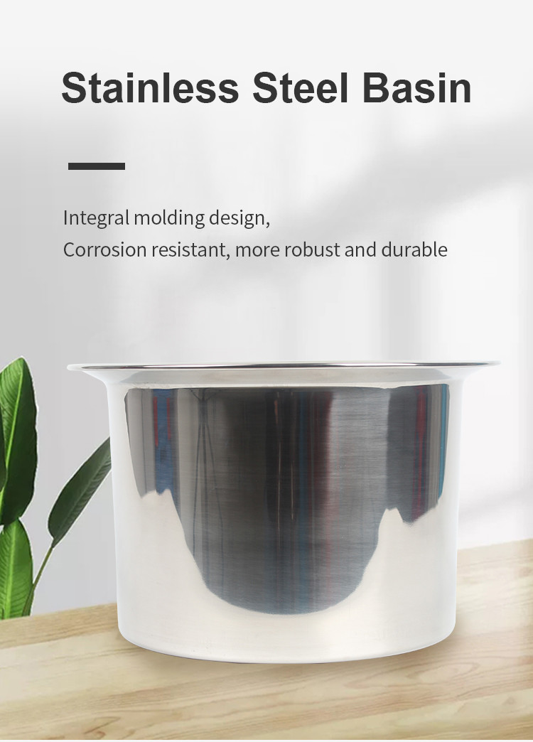 Weather Resistant Calf Hutch Parts 8L Stainless Steel Calf Buckets For Water / Milk / Food Filling