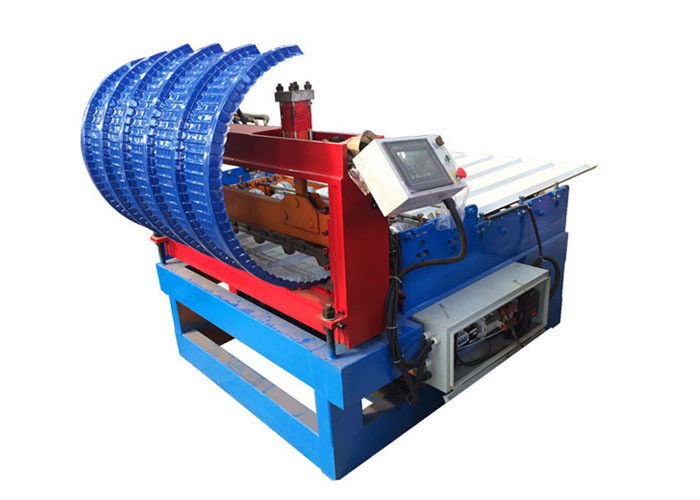 1200mm Hydraulic Roof Panel Curving Machine For Arching