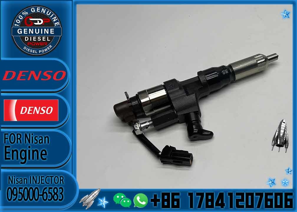 High Quality New Diesel Common Rail Fuel Injector 095000-6583 For HINO J08E