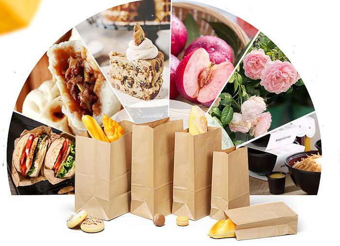 Food Grade Paper Rolls 42gsm 45gsm 50gsm Brown Papel Kraft 110cm 125cm Width