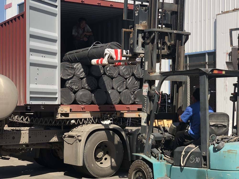1mm HDPE Geomembrane Pond Liner for Dam Pond Project in Singapore Waterproof Black Blue