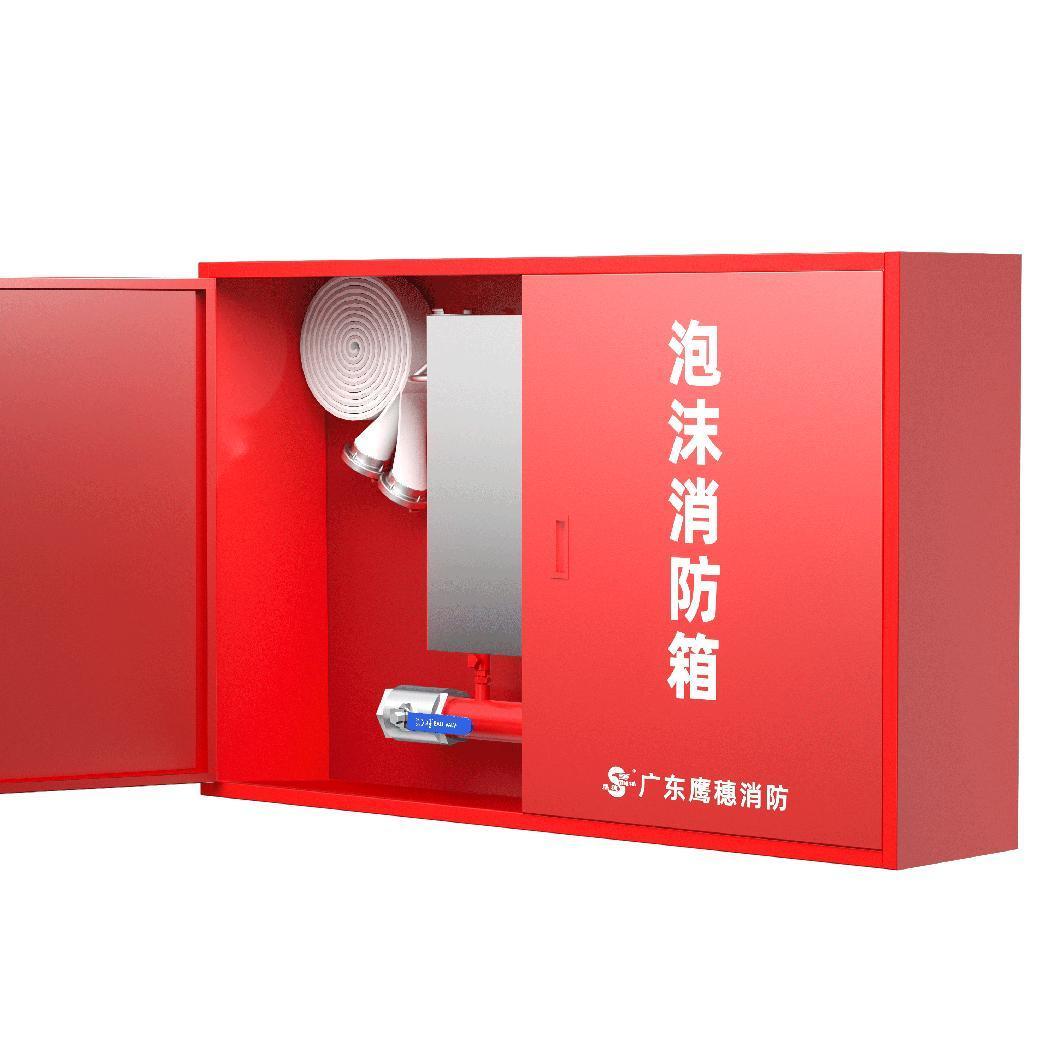 Metal Enclosure Fire Fighting System Foam Hydrant Cabinet with Glass Door