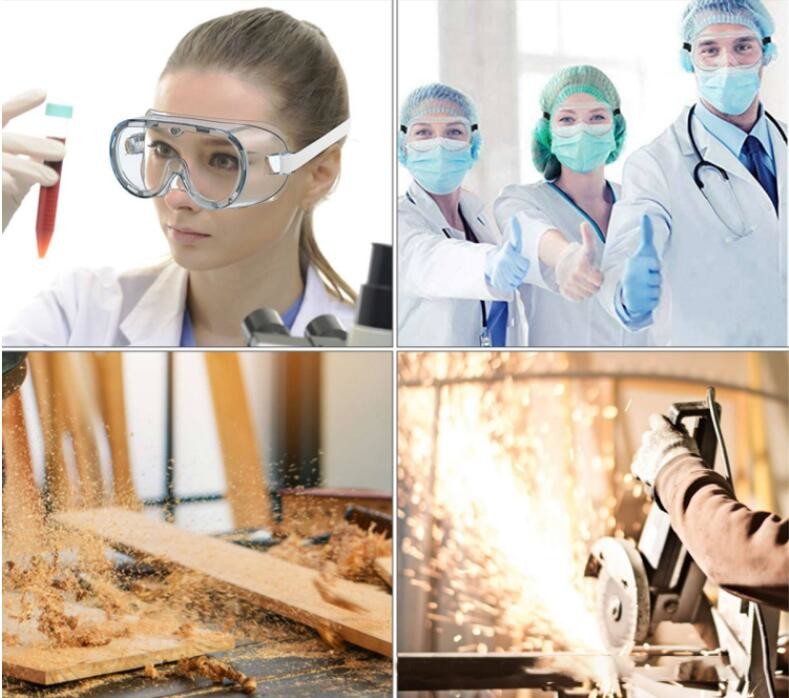 Medical Anti Liquid Splash Safety Eye Protection Goggles
