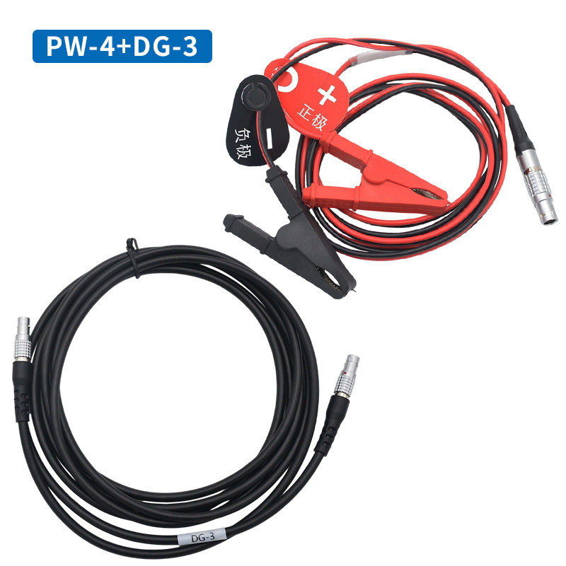 Hi-Target GPS RTK Host Data Cable DG-3 HDL460A Radio Power Cable PW-25 2-Pin 5-Pin Power Adapte