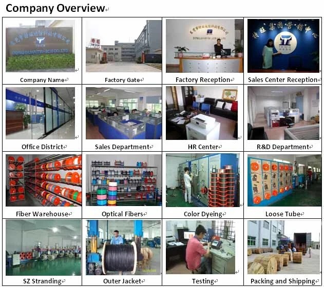 High Strength 24 Core Multimode Fiber Optic Cable LSZH Or PVC Outer Sheath