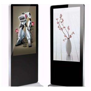 55 Inch Interactive Touch Screen Kiosk Standing Computer Kiosk