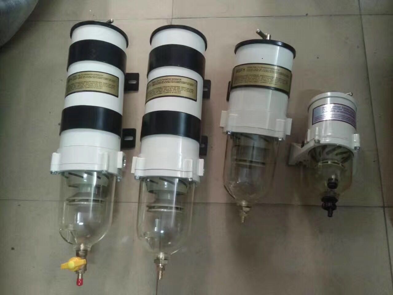 Non Leakage Oil Diesel Water Separator Filter 500FG 2010PM Strong Cover Shell