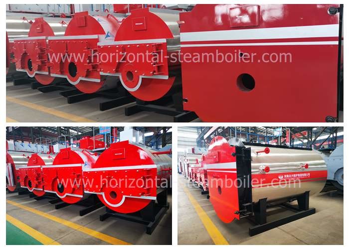 Methane Diesel Oil Fired Steam Boiler / Domestic Oil Fired Boilers 0.5 Ton – 20 Ton