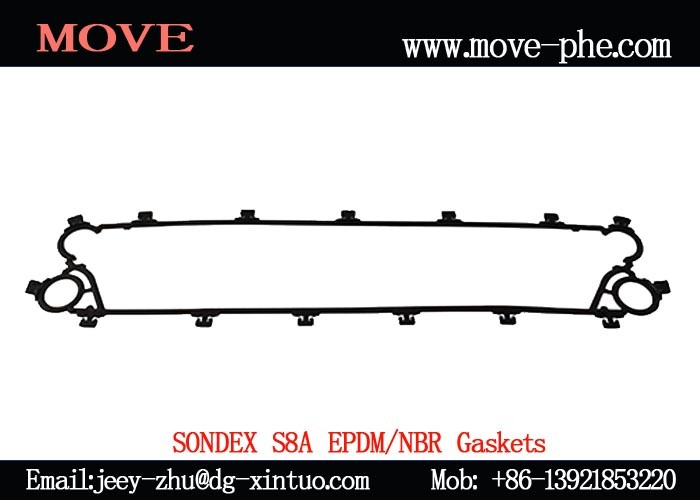 Supply EPDM Plate&Gasket Sondex S20 894*126mm Replacement Plate Heat Exchanger Spare Parts