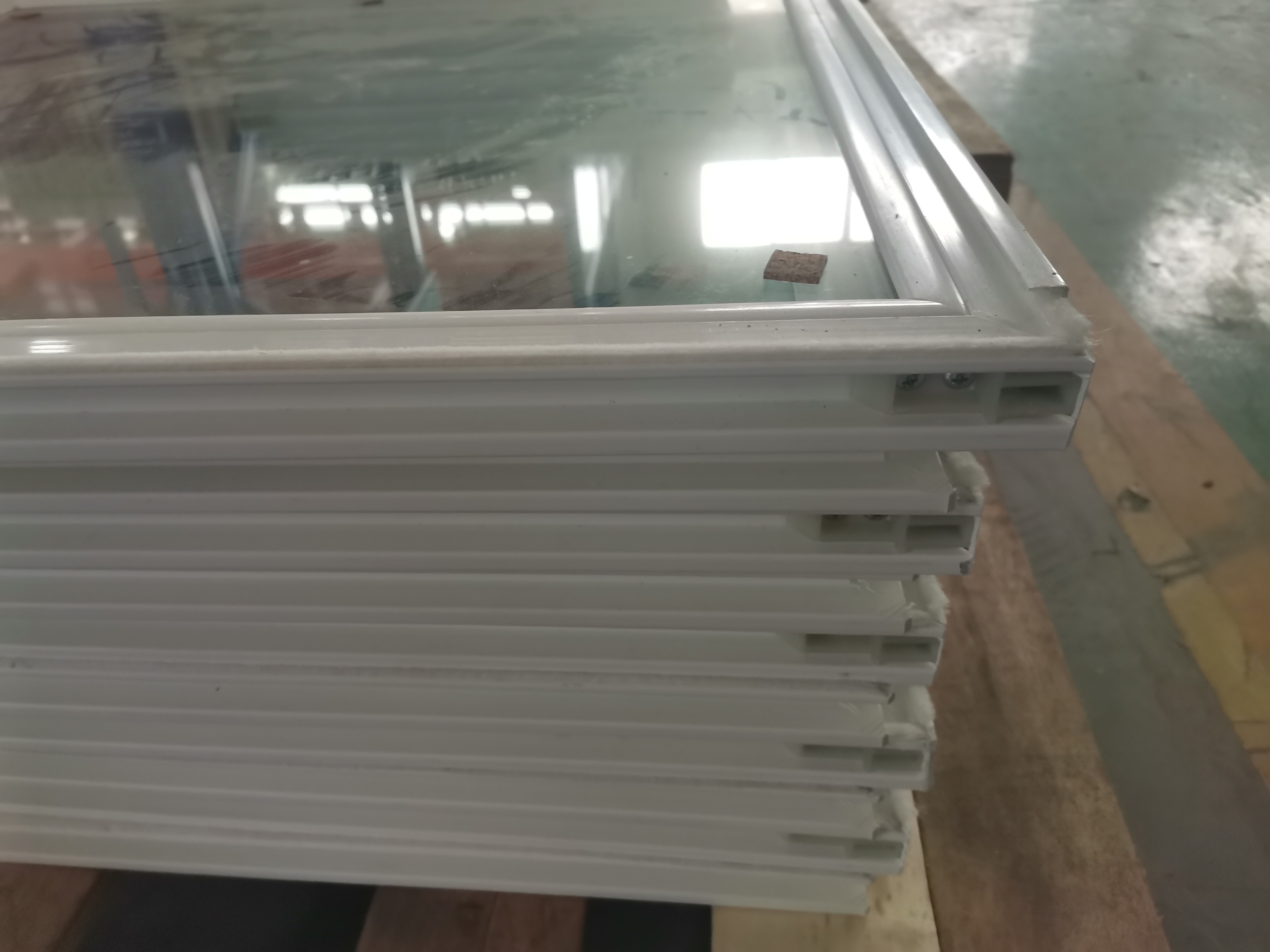 Sliding Doors Triple Glazed Hurricane Impact Pvc Profile Upvc Door Frame